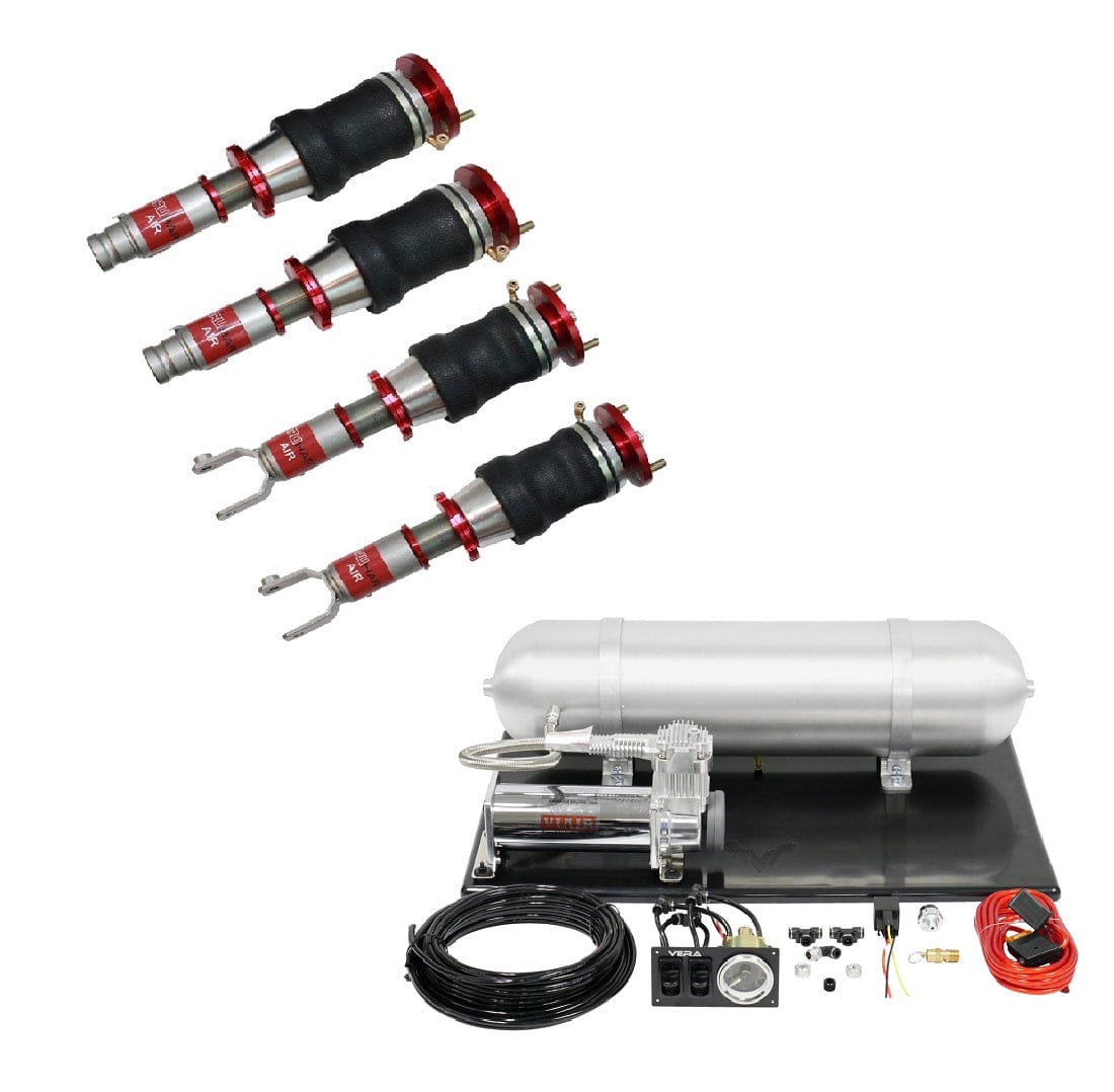 TruHart AirPlus Air Struts w/ VERA Basic Management for 1990-1993 Acura Integra (DA) TH-H1001+TH-MM03