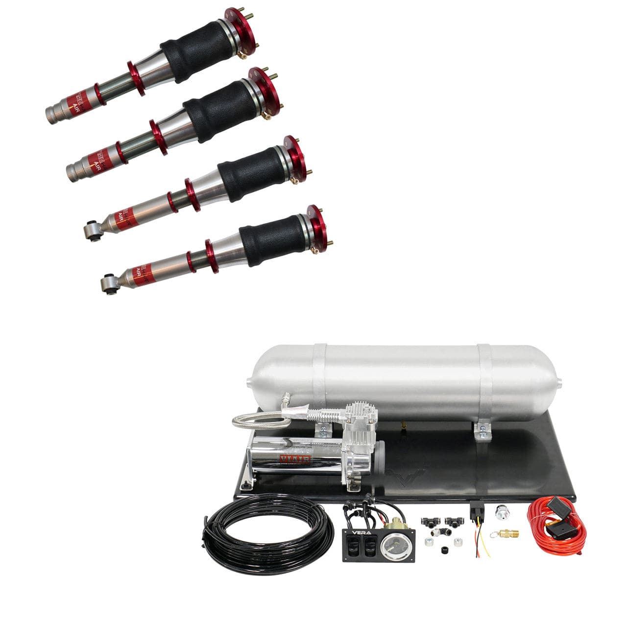 TruHart AirPlus Air Struts w/ VERA Basic Management for 1990-2005 Mazda MX-5 Miata (NA/NB) TH-M1001+TH-MM03