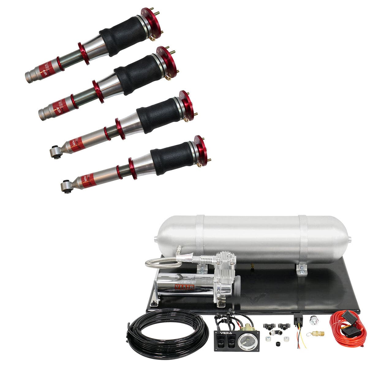 TruHart AirPlus Air Struts w/ VERA Basic Management for 1996-2001 Honda CR-V (RD) TH-H1003+TH-MM03