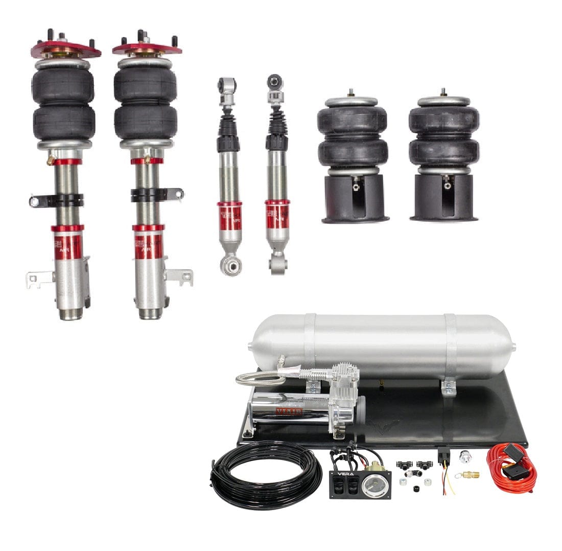 TruHart AirPlus Air Struts w/ VERA Basic Management for 1999-2004 Honda Odyssey (RL1) TH-H1017+TH-MM03