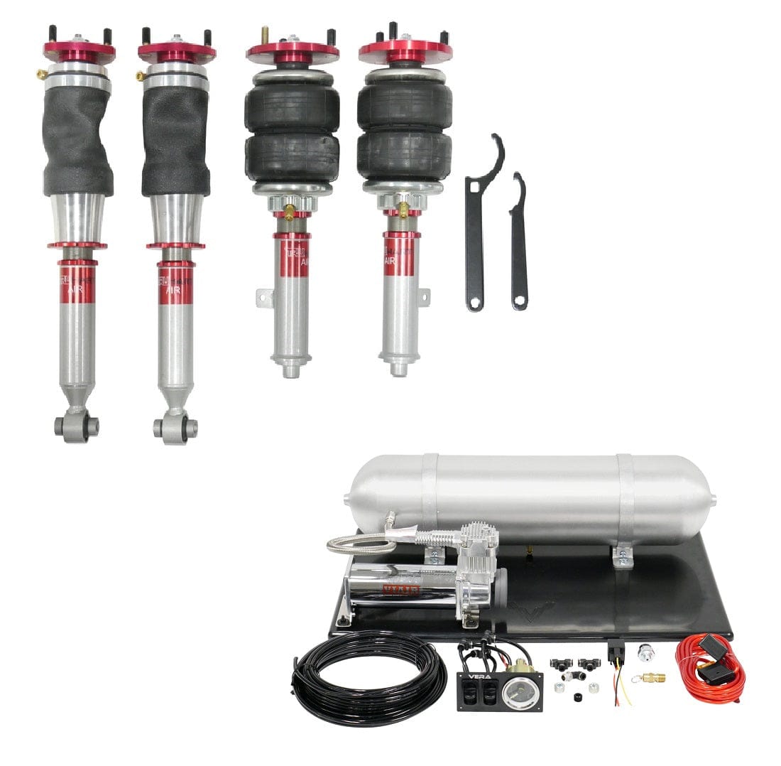 TruHart AirPlus Air Struts w/ VERA Basic Management for 2006-2012 Lexus GS300 AWD (GRS190) TH-L1003-1+TH-MM03