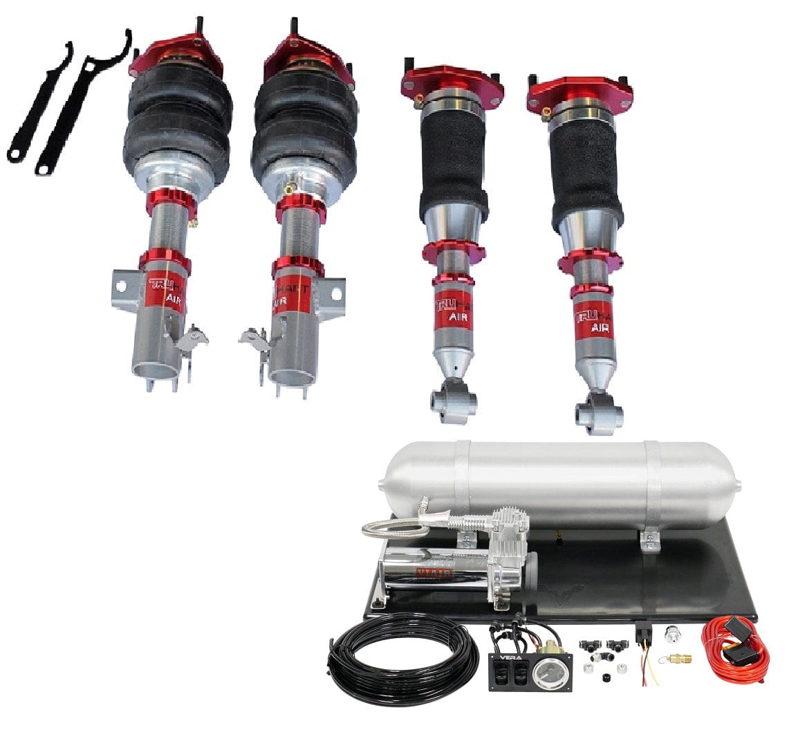 TruHart AirPlus Air Struts w/ VERA Basic Management for 2008-2024 Subaru Impreza (GH/GR/GJ/GK) TH-S1003+TH-MM03