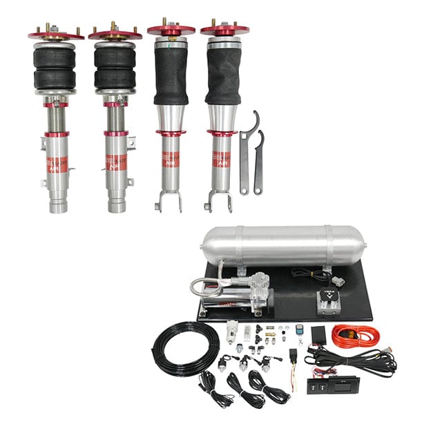 TruHart AirPlus Air Struts w/ VERA Element Management for 2001-2007 Mitsubishi Lancer EVO 7/8/9 (CT9A) TH-M1002+TH-MM02