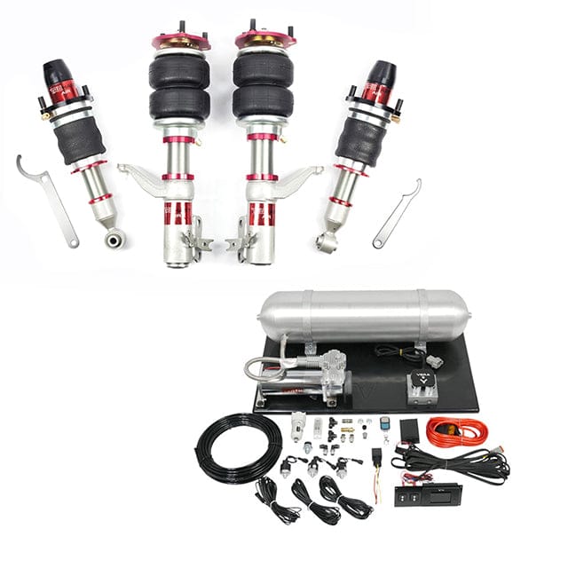 TruHart AirPlus Air Struts w/ VERA Element Management for 2002-2006 Honda CR-V (RD) TH-H1012+TH-MM02