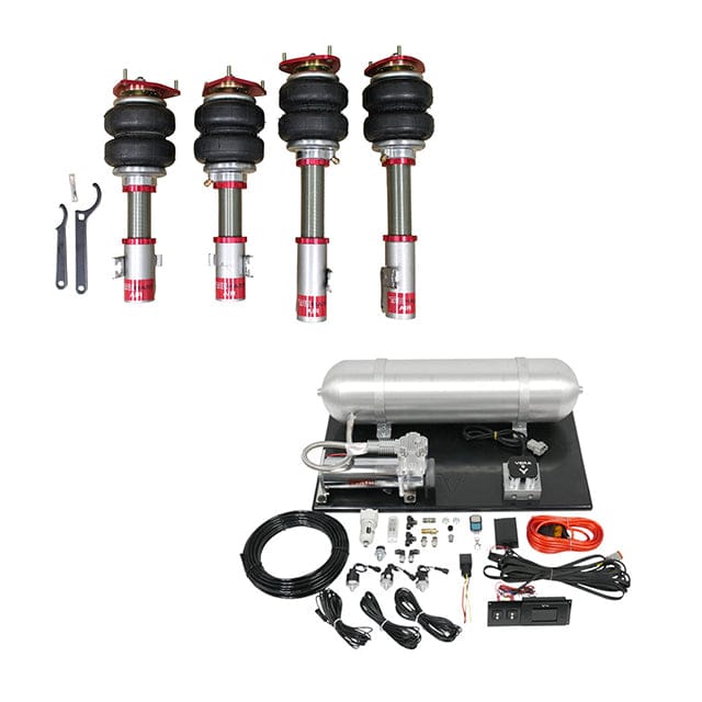 TruHart AirPlus Air Struts w/ VERA Element Management for 2002-2007 Subaru Impreza (GD/GG) TH-S1002+TH-MM02