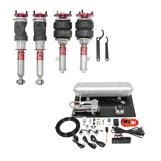 TruHart AirPlus Air Struts w/ VERA Element Management for 2006-2013 Lexus IS F AWD (USE20) TH-L1003-1+TH-MM02