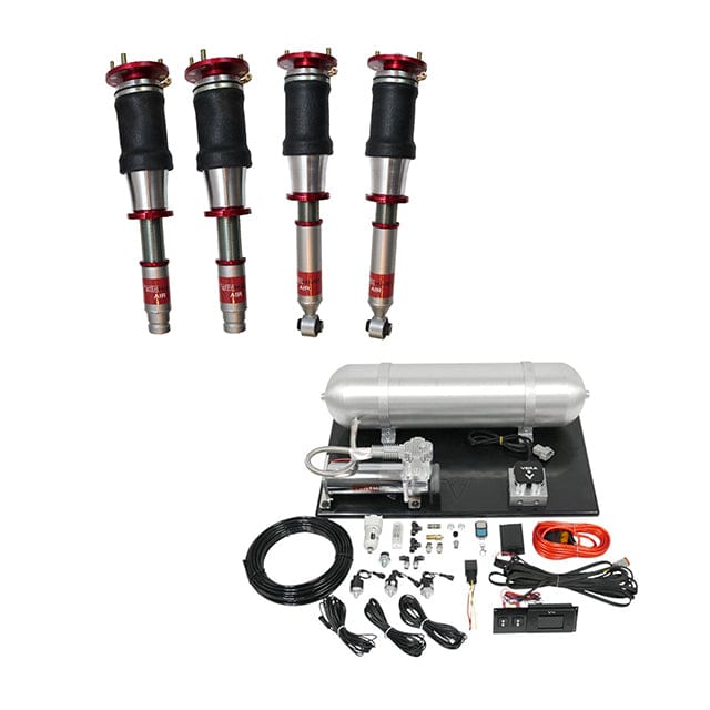 TruHart AirPlus Air Struts w/ VERA Element Management for 2006-2013 Lexus IS F RWD (USE20) TH-L1003+TH-MM02