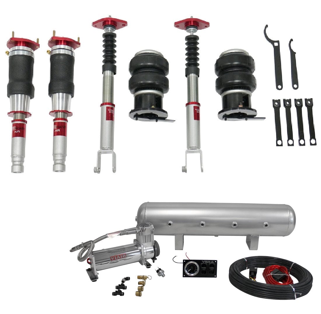 TruHart AirPlus Air Struts w/ VERA Essential Management for 2006-2013 Infiniti G37x (V36) TH-I1003+TH-MM01