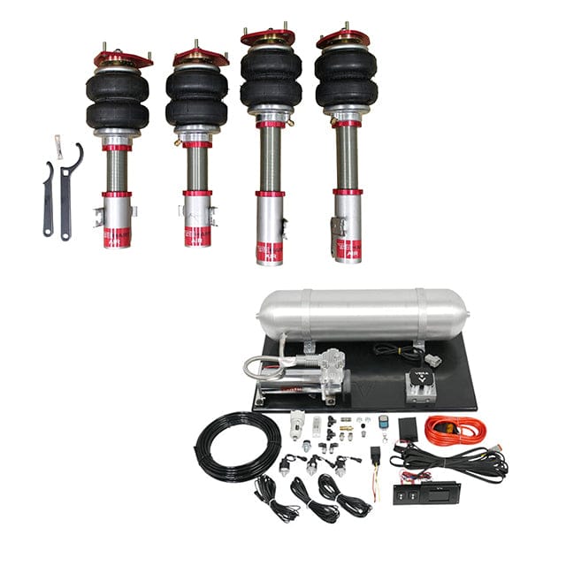 TruHart AirPlus Air Struts w/ VERA Evo Bluetooth Management for 1992-2001 Toyota Camry (XV10/XV20) TH-T1006+TH-ME02
