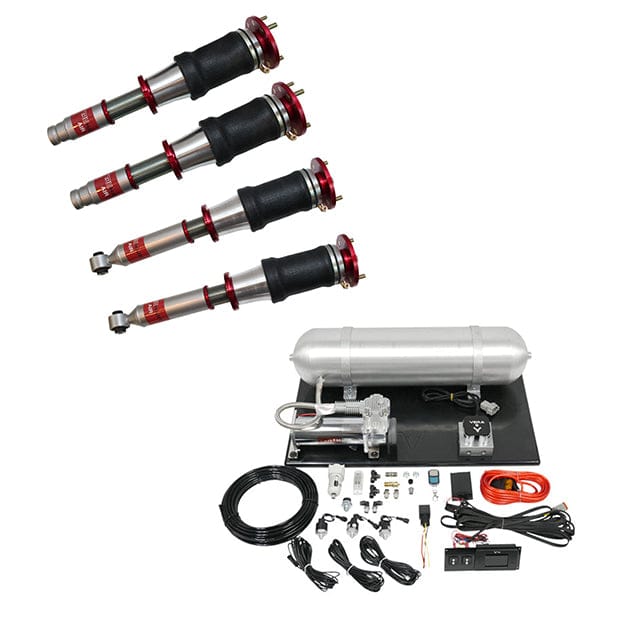 TruHart AirPlus Air Struts w/ VERA Evo Bluetooth Management for 2004-2008 Acura TL (UA6/UA7) TH-H1008+TH-ME02