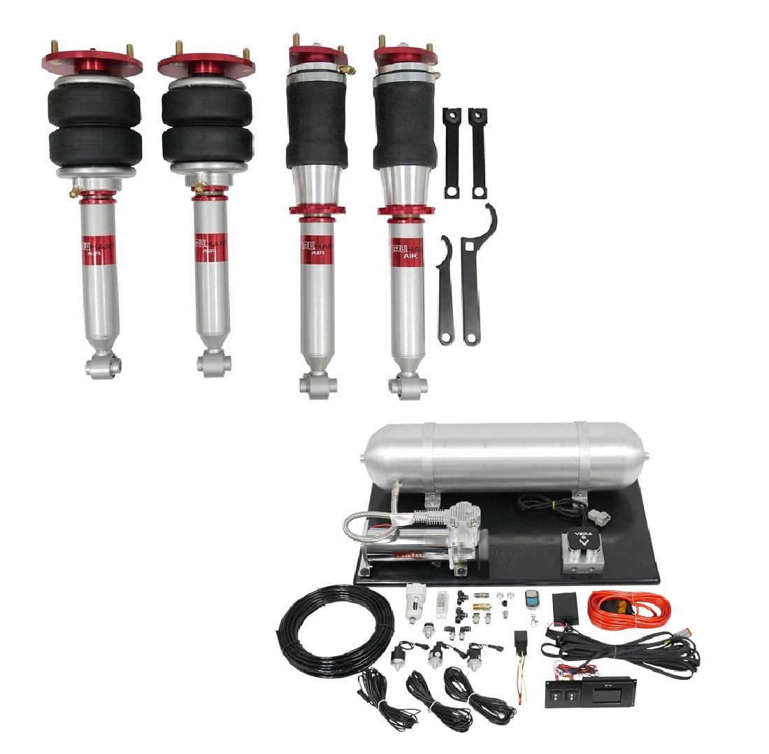 TruHart AirPlus Air Struts w/ VERA Evo Bluetooth Management for 2006-2012 Lexus GS350 RWD (GRS191/GRS196) TH-L1003+TH-ME02