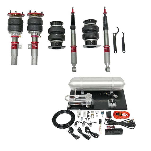 TruHart AirPlus Air Struts w/ VERA Evo Bluetooth Management for 2017-2021 Honda Civic Hatchback (FK7/FK8) TH-H1014-1+TH-ME02