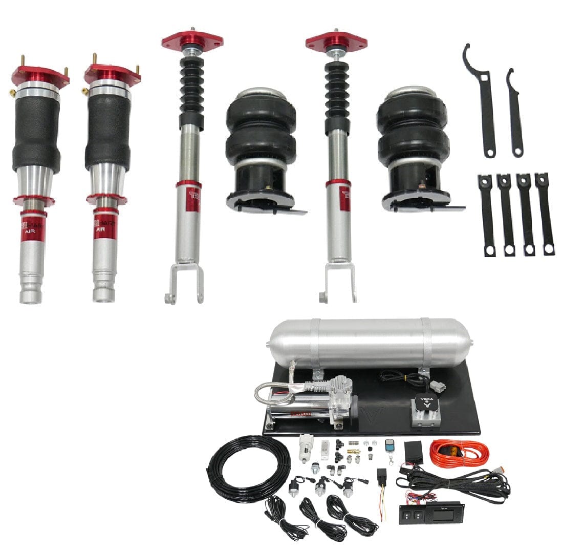 TruHart AirPlus Air Struts w/ VERA Evo Management for 2006-2012 Lexus GS300 RWD (GRS190) TH-L1003+TH-ME01