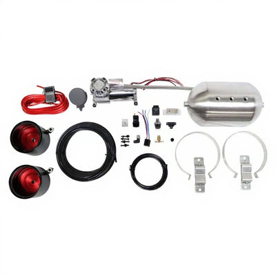 TruHart StreetPlus Coilovers w/ Front Air Cups & Silver Management for 1999-2004 Honda Odyssey (RL1) TH-H817-VACF-20+TH-ACK01