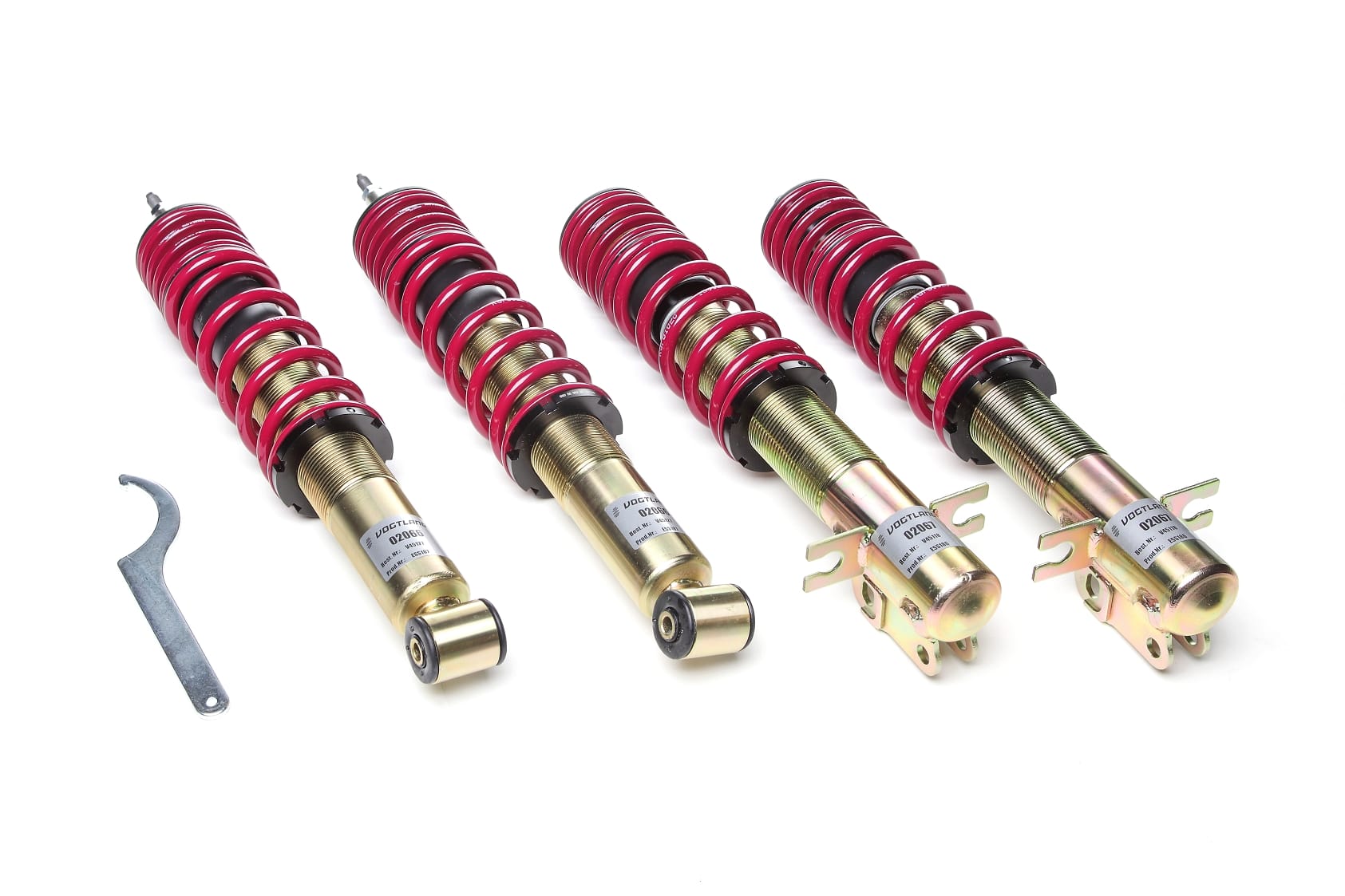Vogtland Height-Adjustable Coilover Kit for 1978-1984 Volkswagen Rabbit MK1 (A1) 968362