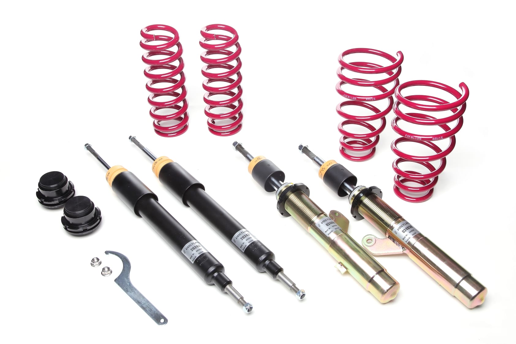 Vogtland Height-Adjustable Coilover Kit for 2005-2012 BMW 3 Series Coupe (E92) 968805