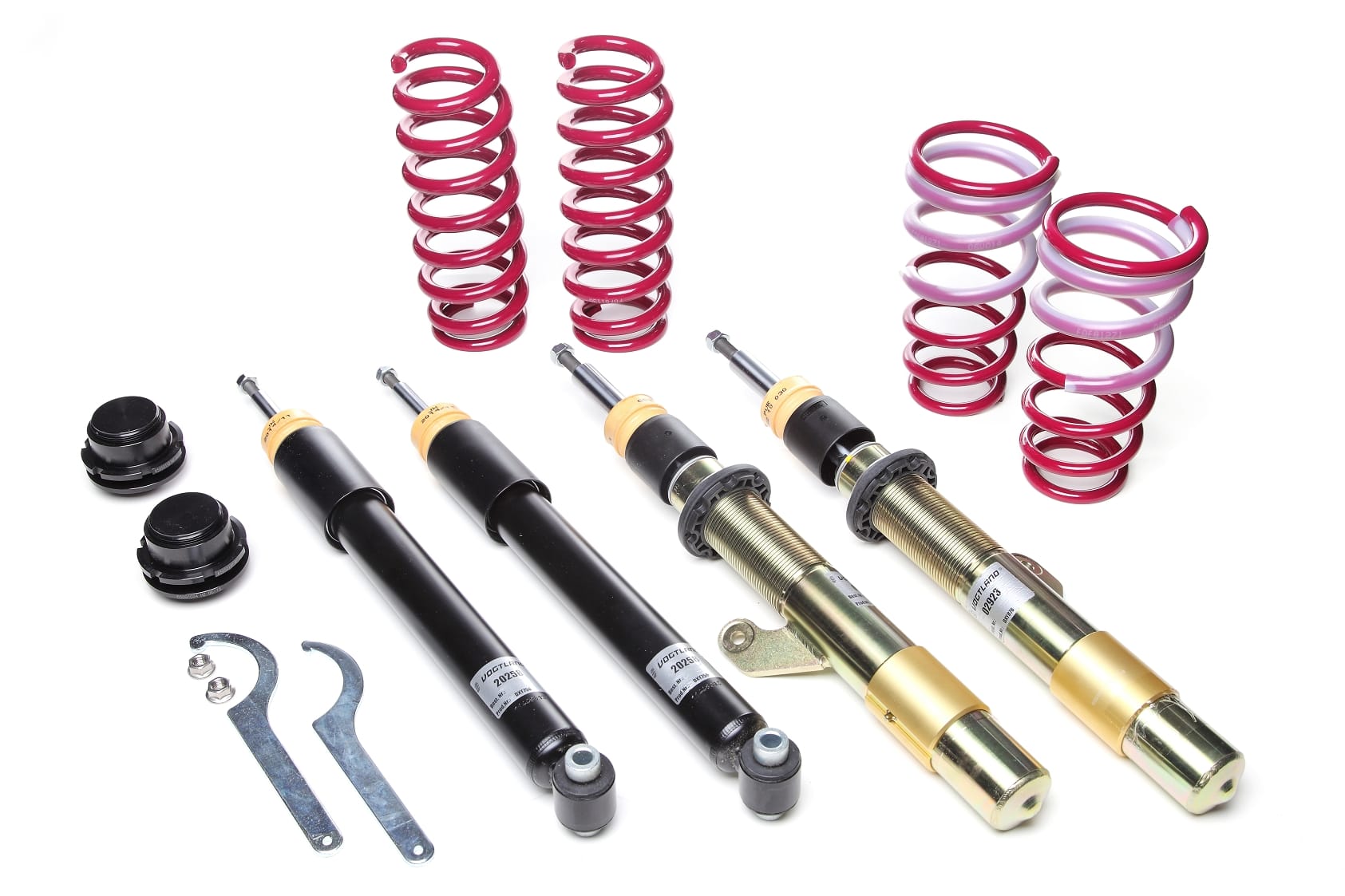 Vogtland Height-Adjustable Coilover Kit for 2011-2019 BMW 125d, without Electronic Dampers (F20/F21) 968711