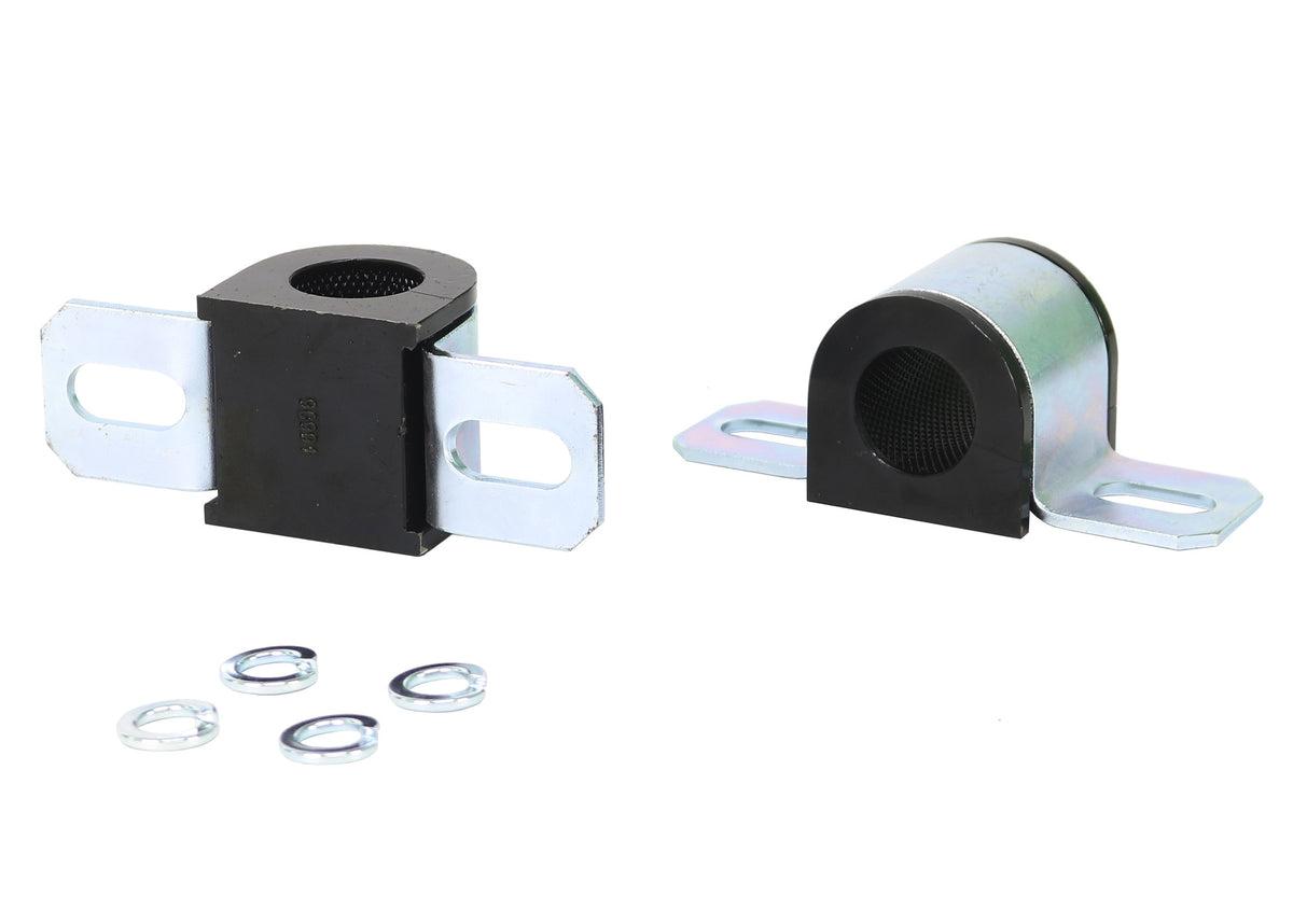 Whiteline 25mm Universal Greaseable Sway Bar Mount Bushing and Saddle Kit W23815