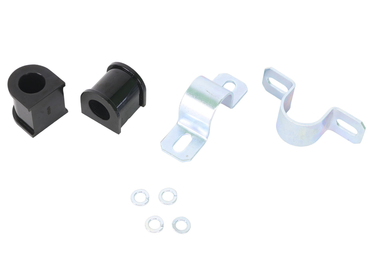 Whiteline 25mm Universal Greaseable Sway Bar Mount Bushing and Saddle Kit W23815