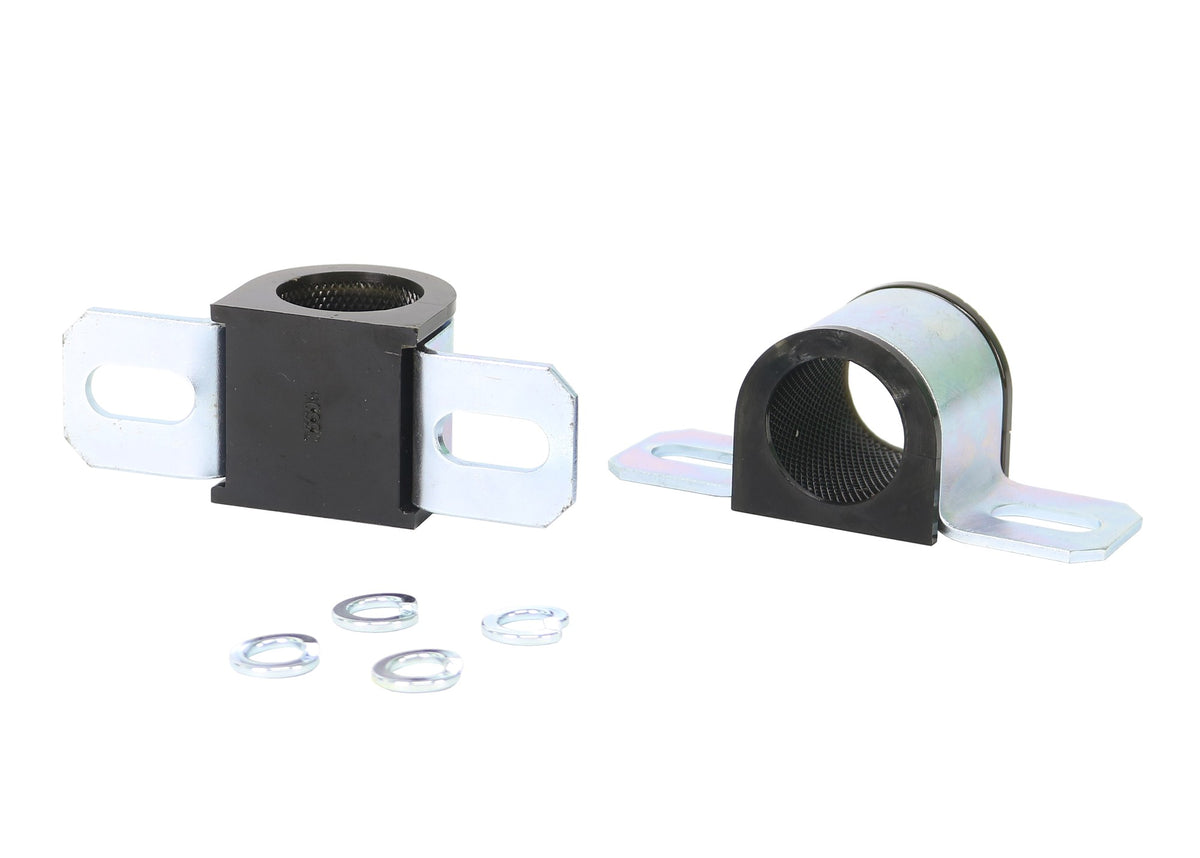 Whiteline 31.5mm Universal Greaseable Sway Bar Mount Bushing and Saddle Kit W23816
