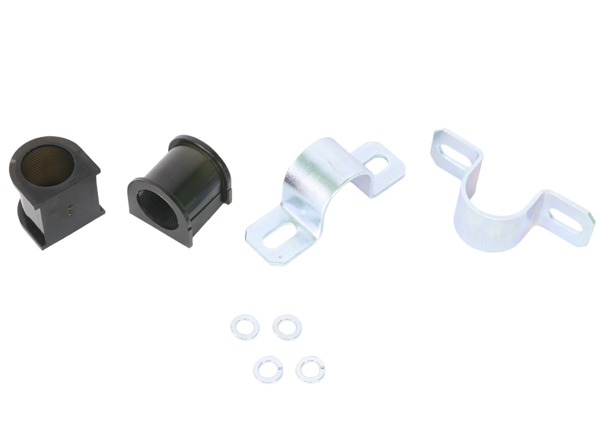 Whiteline 31.5mm Universal Greaseable Sway Bar Mount Bushing and Saddle Kit W23816