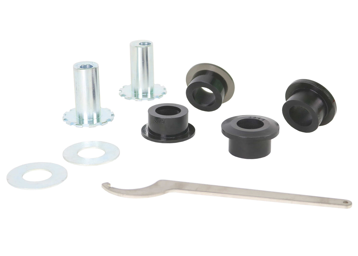 Whiteline Front Lower Inner Front Control Arm Bushing Kit - Double Offset for 2008 Volkswagen R32 (1K) KCA538