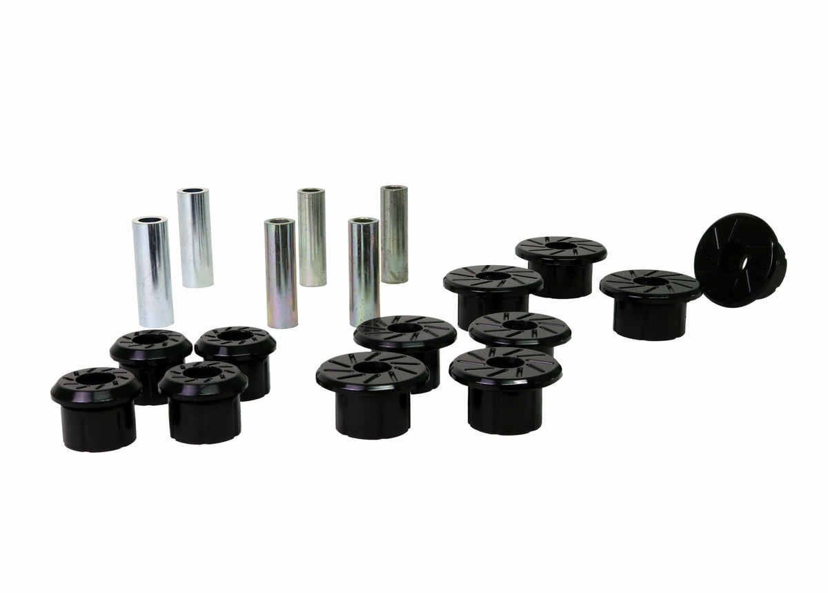 Whiteline Front Upper and Lower Control Arm Bushing Kit for 2000-2007 GMC Yukon XL 1500 (GMT800) W56420