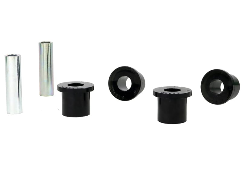 Whiteline Rear Spring Eye and Shackle Bushing Kit - 19mm ID for 2000-2004 Nissan Xterra (WD22) W71647