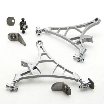 Wisefab Front Rally Lower Control Arm Kit for 2002-2005 Honda Civic Si (EP3) WFHC5