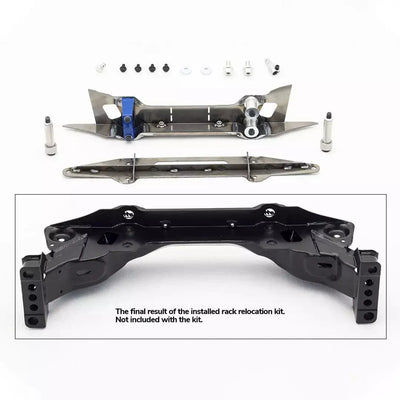 Wisefab Front Steering Rack Relocation Kit - 2003-2008 Nissan 350Z (Z33) WF359