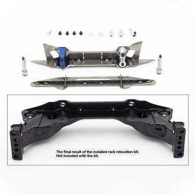 Wisefab Front Steering Rack Relocation Kit for 2003-2007 Infiniti G35 (V35) WF359