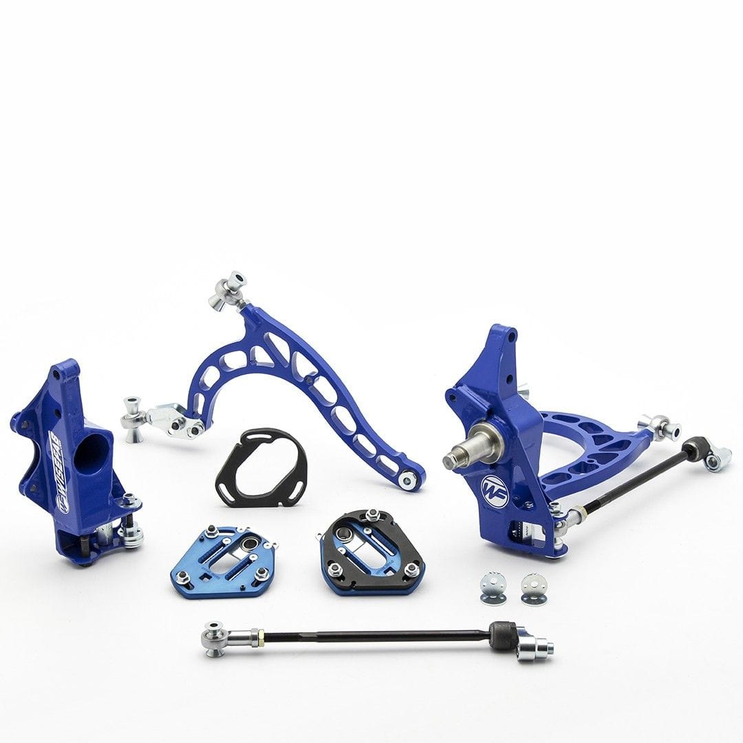 Wisefab Front V2 Drift Angle Lock Kit with Rack Offset Spacers for 1994-1998 Nissan Silvia (S14) WF140 OFF