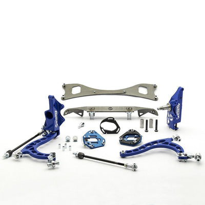 Wisefab Front V2 Drift Angle Lock Kit with Rack Relocation for 1989-1994 Nissan 240SX (S13) WF130 INS