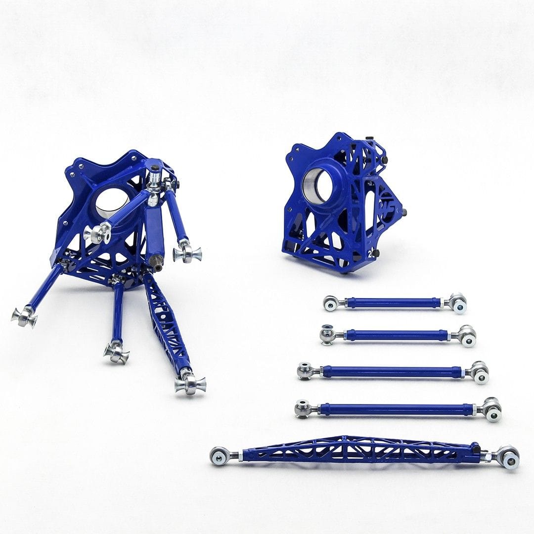 Wisefab Rear Suspension Drop Knuckle Kit for 2004-2012 Mazda RX-8 (SE3P) WFR81