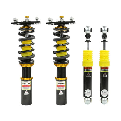Yellow Speed Dynamic Pro Sport Coilovers for 1982-1991 Porsche 944 20mm Front Clevis YS01-PO-DPS012