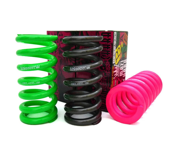 326POWERスプリングid70 140mm 50k 326POWER Charabane Coilover Springs 70mm x 140mm | Springrates