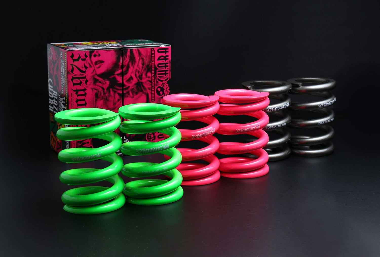 326POWER Charabane Coilover Springs - ID: 63mm / Length: 100mm 