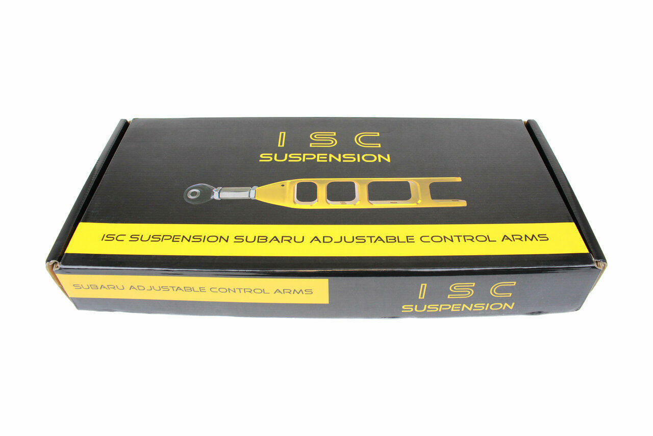 ISC Suspension Rear Adjustable Control Arms V3 - 2008-2014 Subaru Impreza WRX ISC-S012CA-V3-04