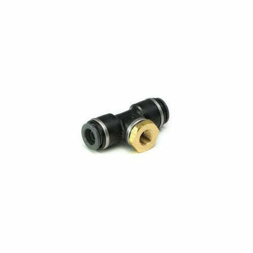AccuAir 3/8" DOT/PTC Tee -to- 1/8 NPT Female (Pressure Sensor Tee) AA-3658