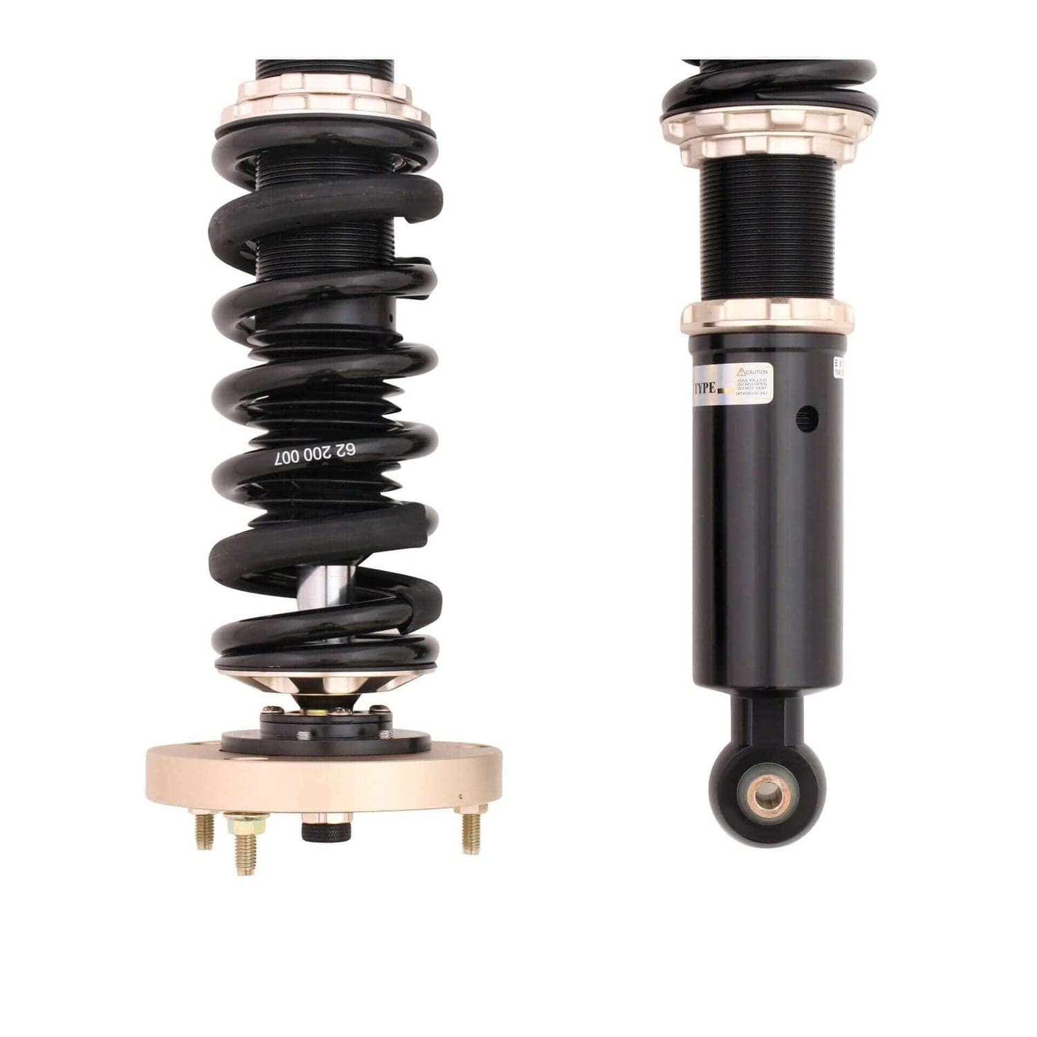 BC Racing BR Series Coilovers for 1977-1983 BMW 3 Series (51mm) Weld-In (E21) I-43-BR