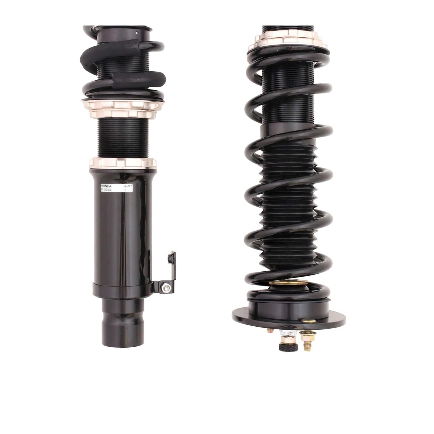 BC Racing BR Series Coilovers for 1980-1983 Honda Civic (SL/SS/SR/ST) A-57-BR