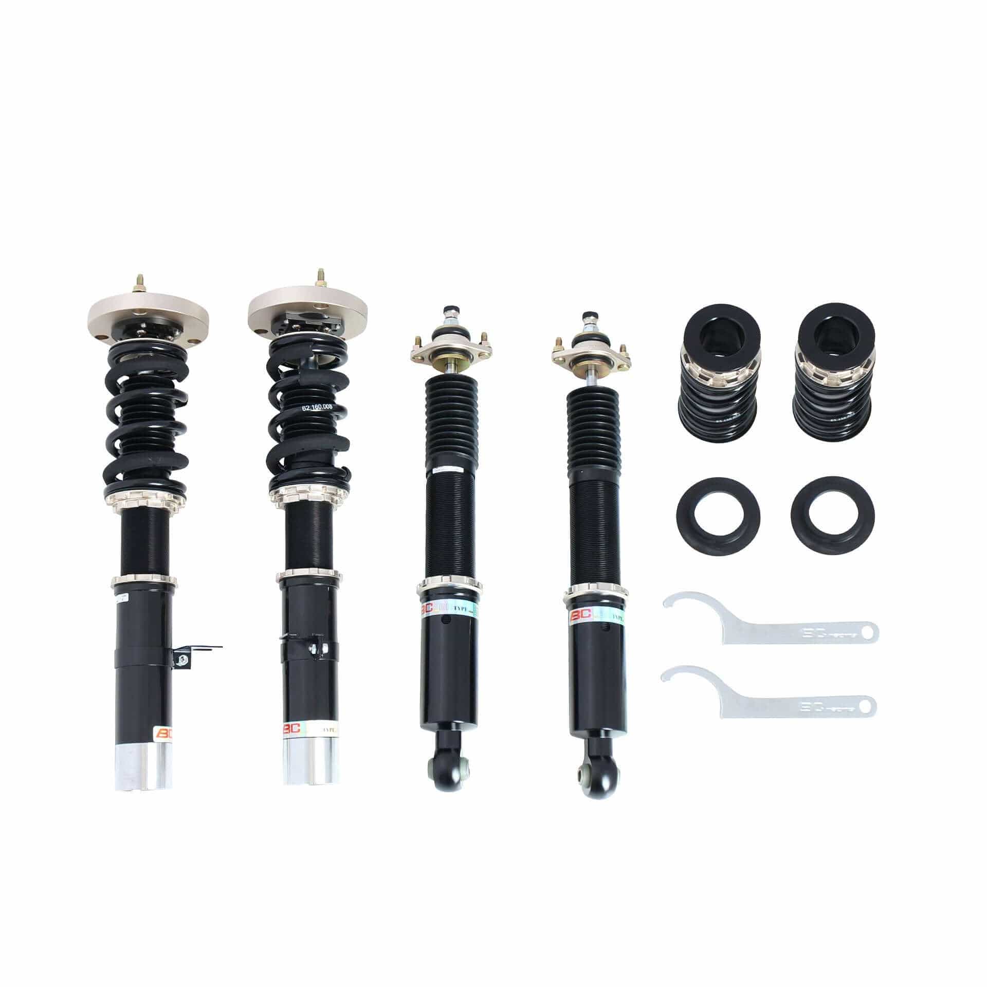BC Racing BR Series Coilovers for 1985-1987 BMW 3 Series (45mm) Weld-In (E30) I-04-BR