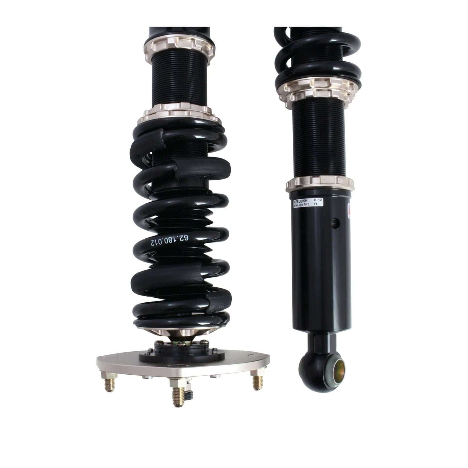 BC Racing BR Series Coilovers for 1989-1994 Mitsubishi Eclipse AWD (D27A) B-12-BR