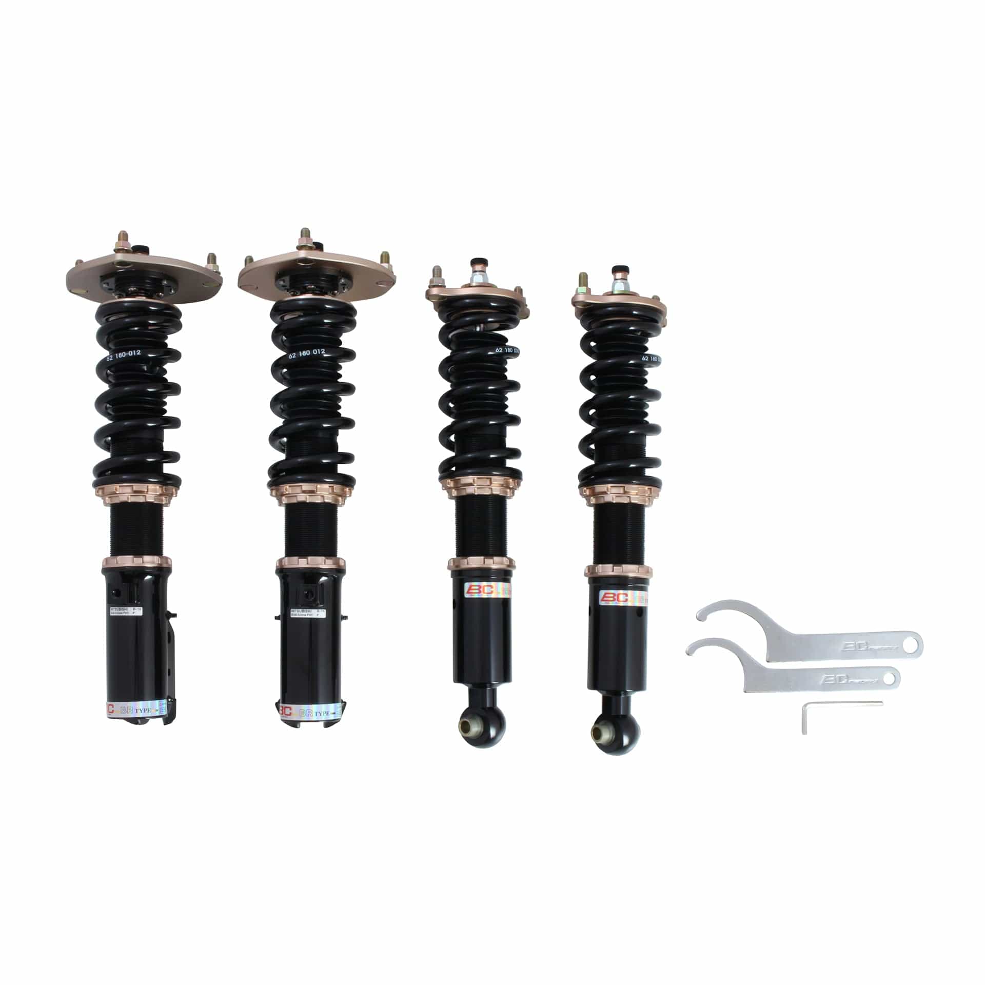 BC Racing BR Series Coilovers for 1989-1994 Mitsubishi Eclipse FWD (D22A)