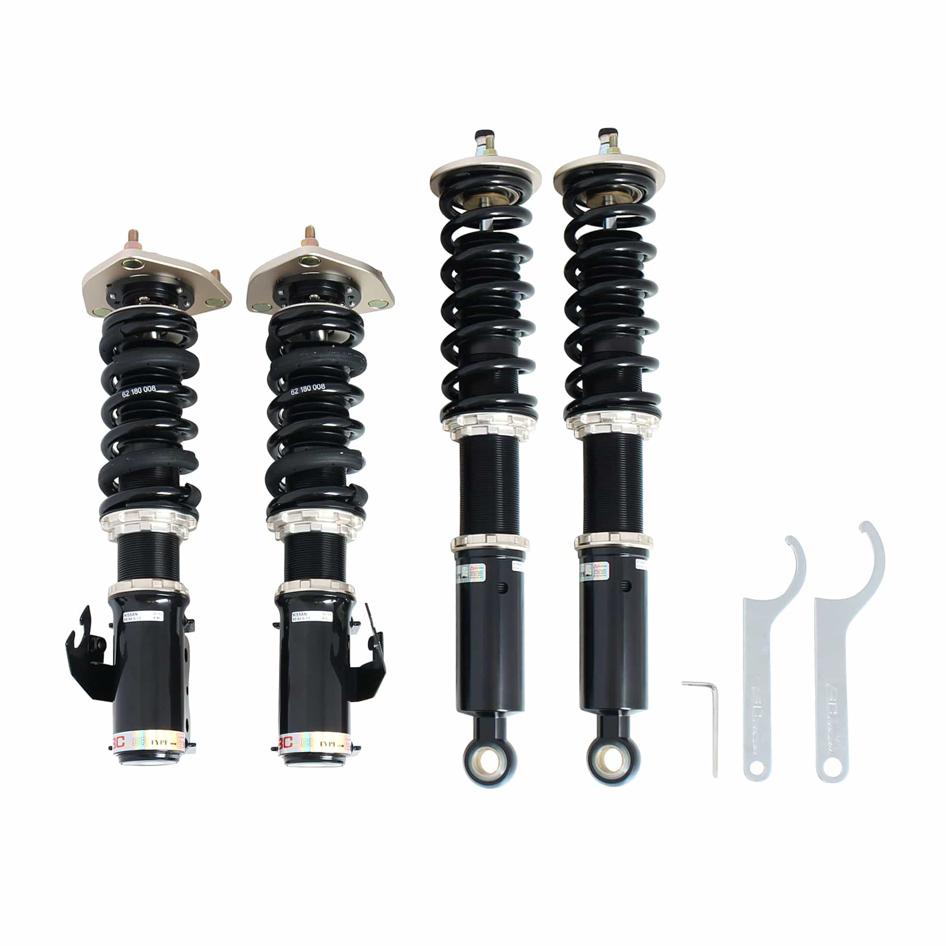BC Racing BR Series Coilovers for 1989-1994 Nissan 240SX (S13)