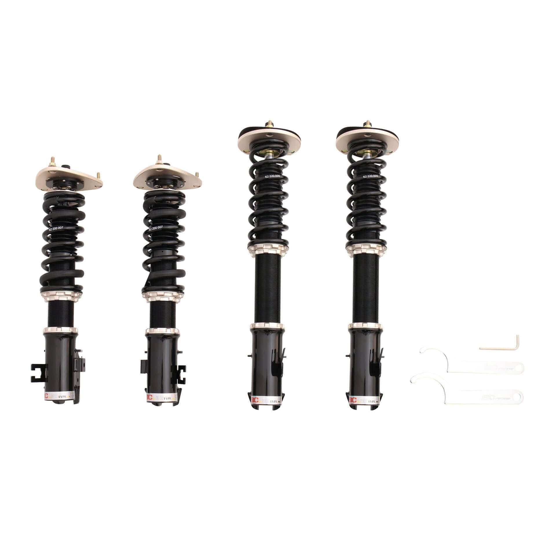 BC Racing BR Series Coilovers for 1990-1994 Subaru Legacy (BC/BJ/BF) F-18-BR