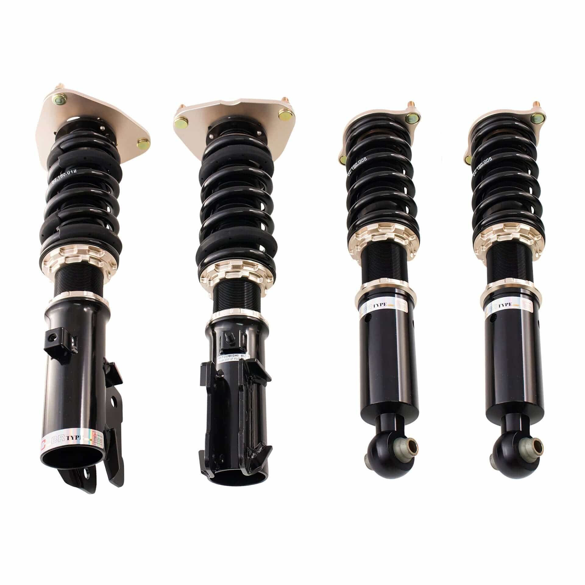 BC Racing BR Series Coilovers for 1991-1999 Mitsubishi 3000GT FWD (Z11A) B-14-BR