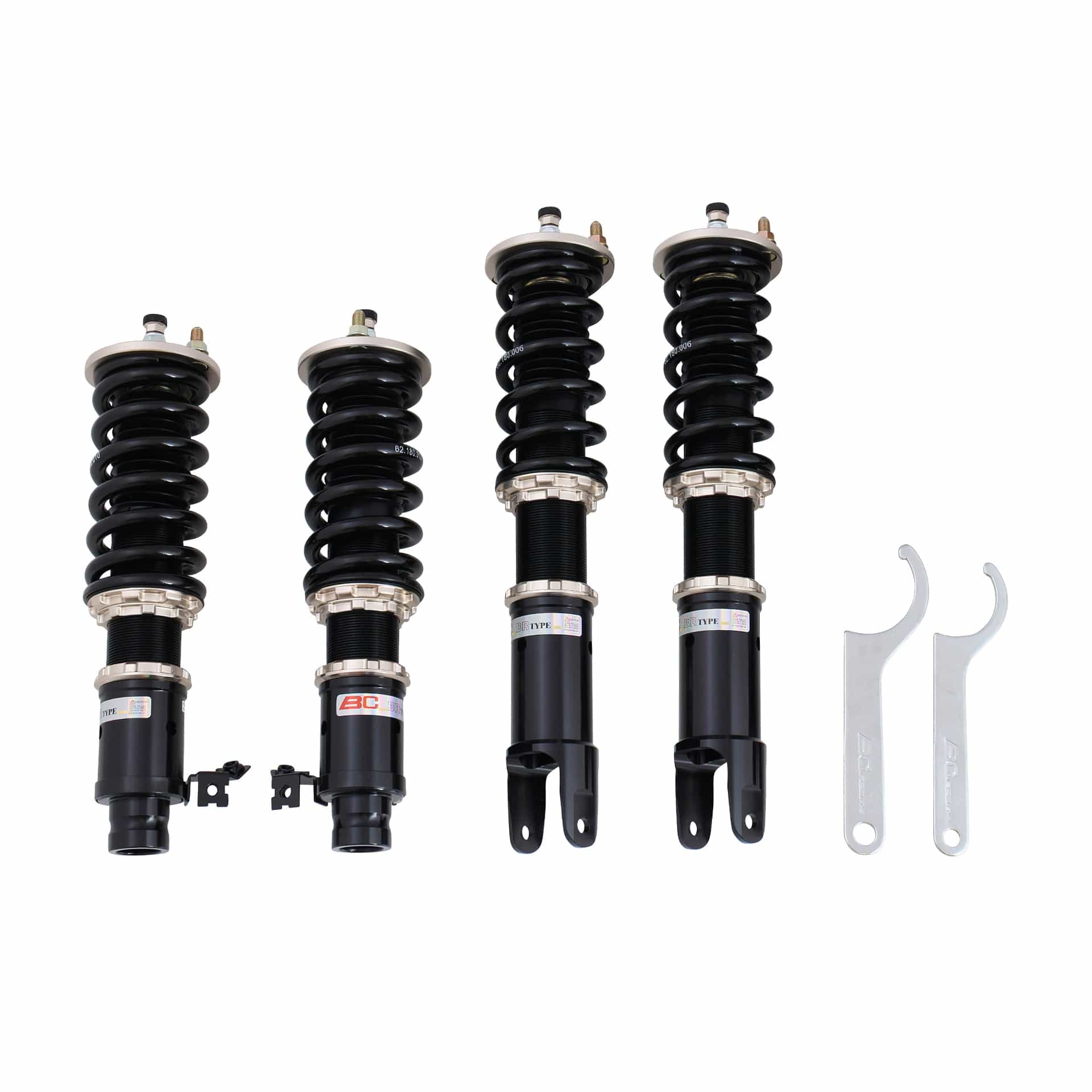 BC Racing BR Series Coilovers for 1993-1997 Honda Del Sol (Rear Fork)