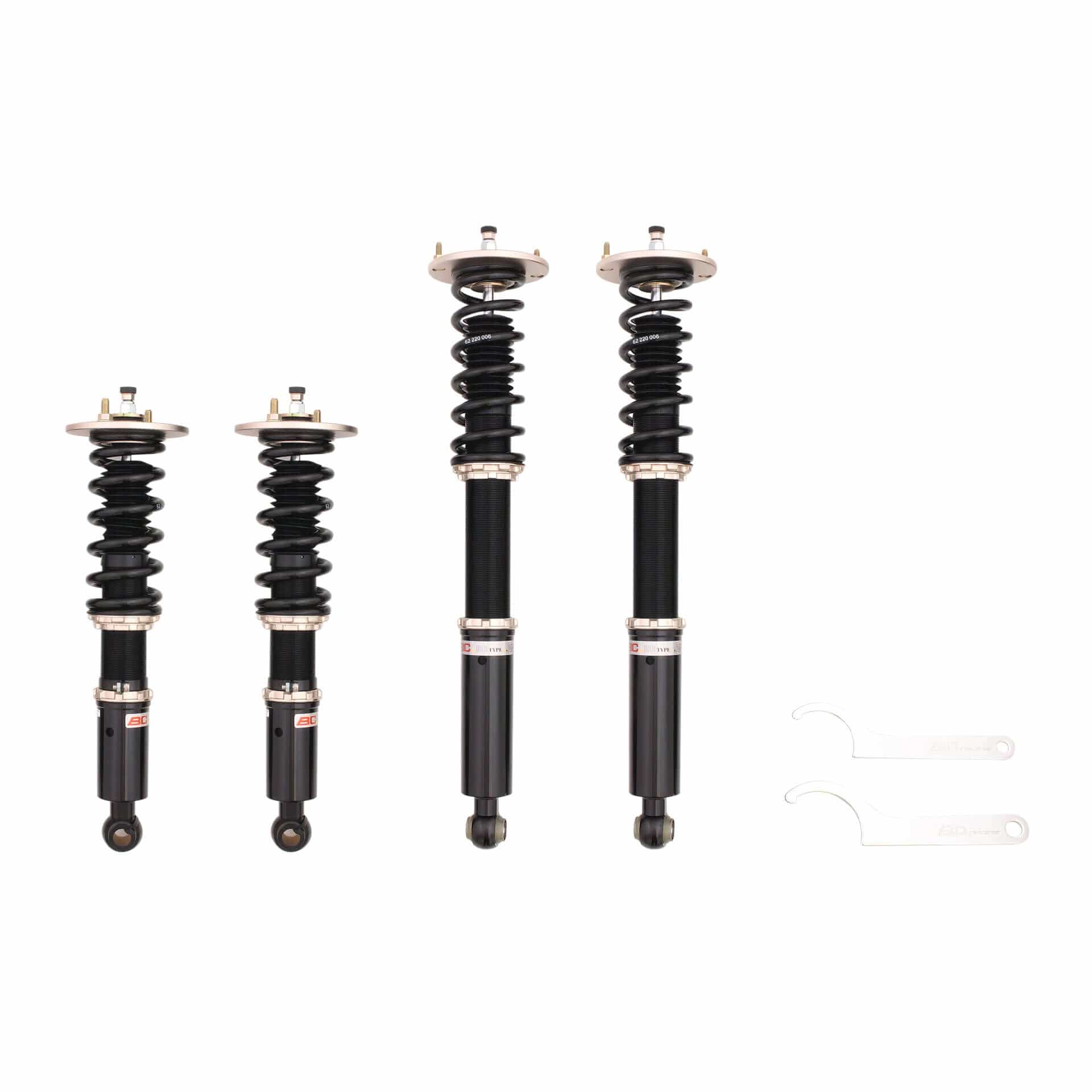 BC Racing BR Series Coilovers for 1993-1998 Nissan Skyline R33 GTS (ECR33) D-16-BR