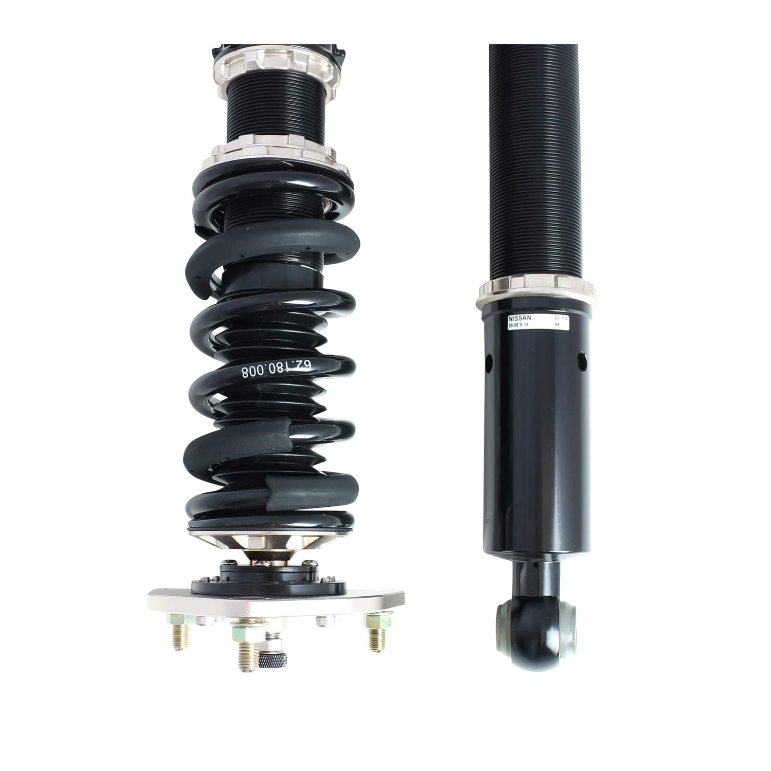 BC Racing BR Series Coilovers for 1995-1998 Nissan 240SX (S14)